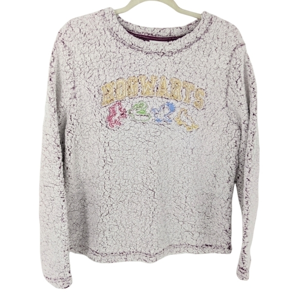 Harry Potter Wizarding World Fleece Sleep Top S - Picture 1 of 9